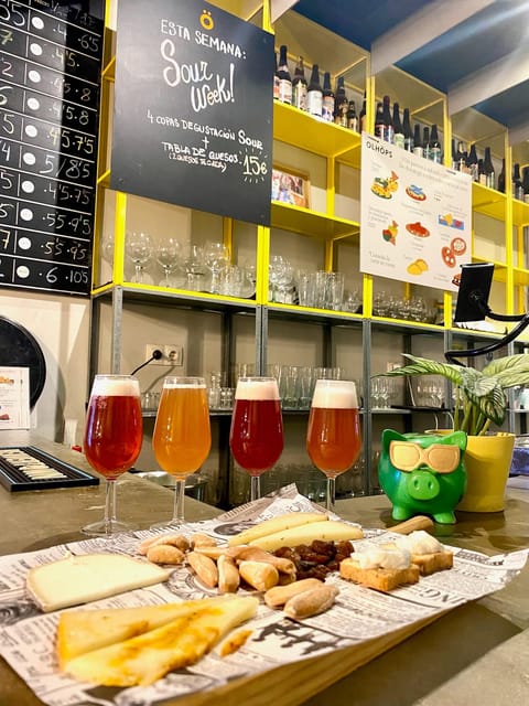 Craft Beer Tasting and tapas in Valencia - The beer expert factor: why Felipe makes it work