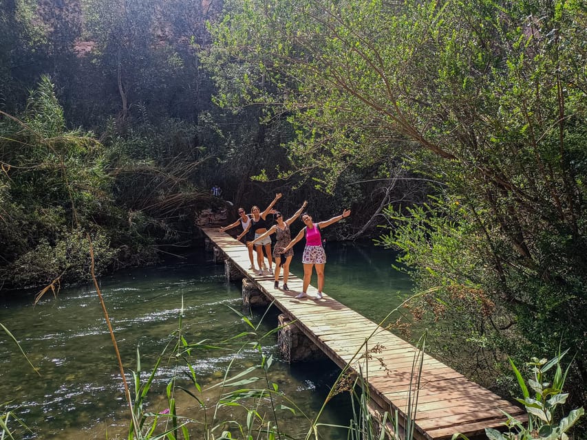 From Valencia: Chulilla, Turia Canyon, Hanging bridges... - Los Calderones and Charco Azul: where the river moments happen