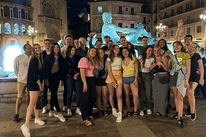 Pub Crawl Tour in Valencia - Entering Plaça del Negret: the first hour’s job is to loosen you up