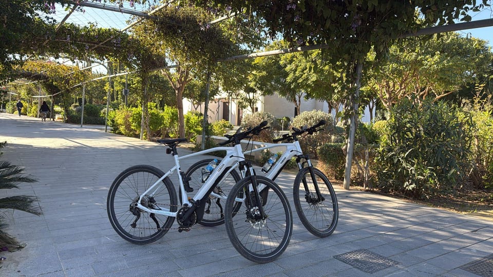 Valencia all in one: beaches, old town & city arts by E-bike - Old Valencia on two wheels: bullring, Quart Towers, and the market