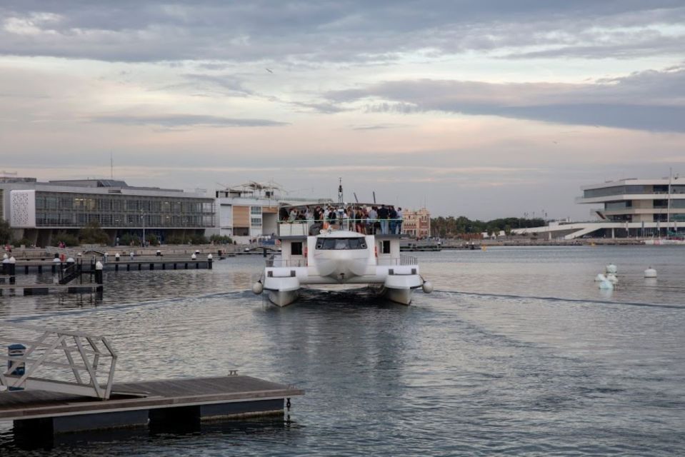 Valencia: Catamaran Cruise, Paella Lunch and Swim Stop - Port Saplaya Swim Stop: Jump-Off Fun, With a Timing Catch