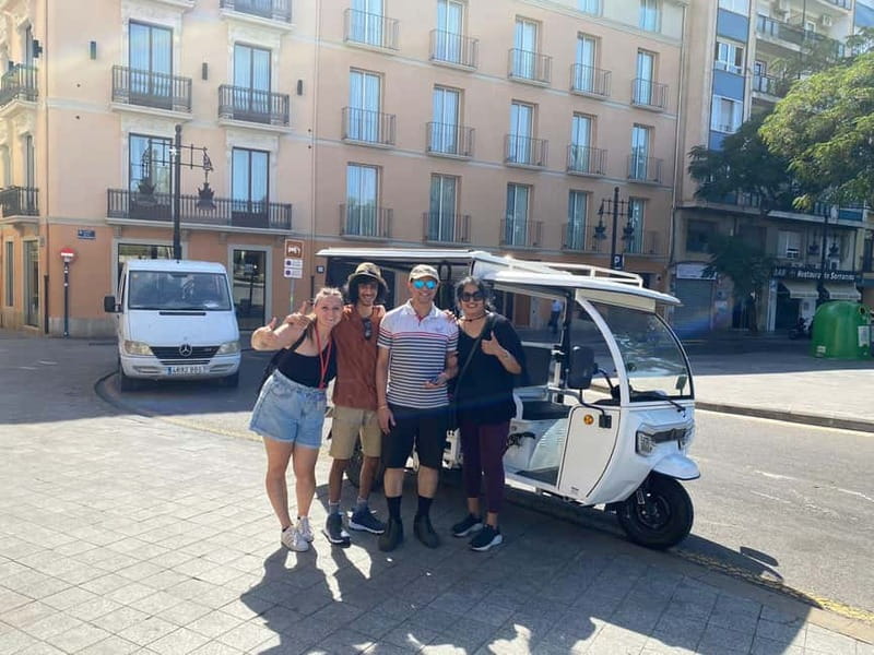 Valencia: Full Tuk Tuk Tour 2H - Palace of Music Valencia to Colón Market: A Smart Food-and-Architecture Combo