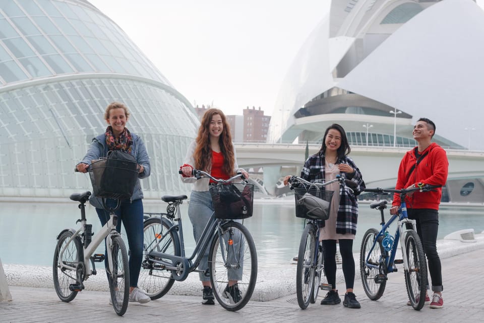 Valencia Guided Bike or E-Bike Tour in Small Group - Mercado Colón to finish: food atmosphere plus design history