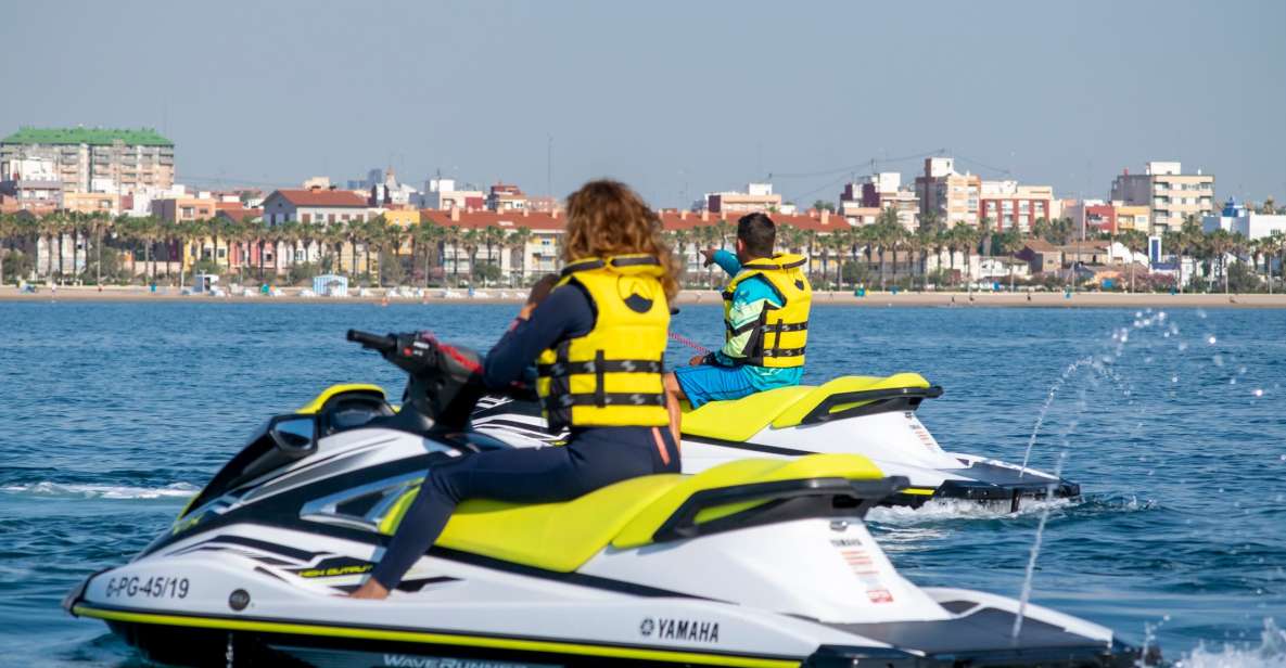 Valencia: Jet Ski Tour with Paddle Surf - From Blueseanautic docks to open water: the start of your ride
