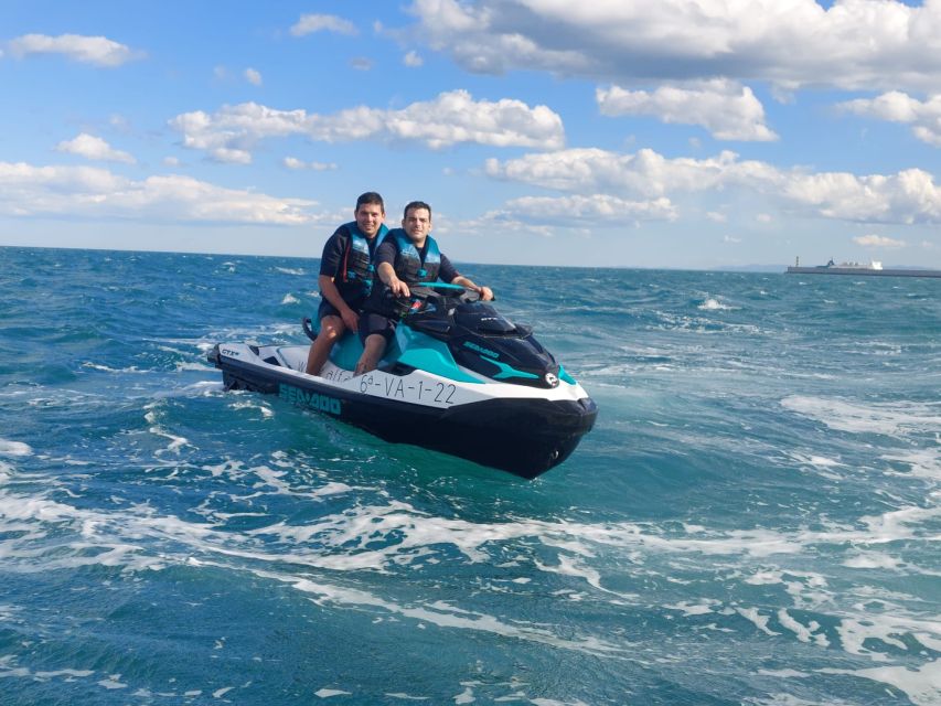 Valencia: Jetski experience with Guide - How long you ride versus how long you travel: expect some “getting there” time