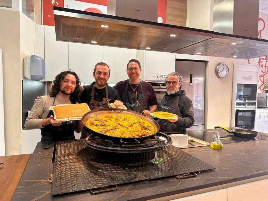 Valencia: Paella Workshop and Algiros Market Visit - What You Actually Cook: Paella, Tortilla, and Coca de Llanda