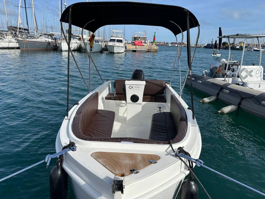 Valencia: Rent Boat Without License - No-license boating: what you’re actually in charge of