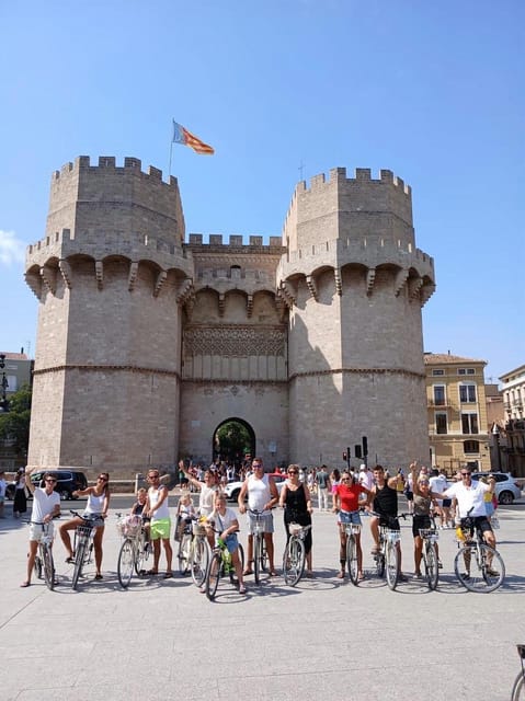 Valencia: Top 25 Highlights Guided Bike Tour - Mercado Central and Lonja de la Seda: food culture and the silk past