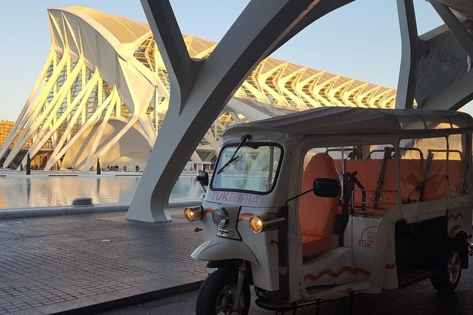 Valencia: Tuk Tuk Full City Tour - North Station Bullring and Colon Street: Big City Landmarks Between Worlds