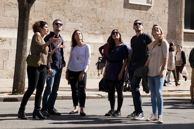 Valencia's Greatest Food, History & Culture Tour - Plaza Lope de Vega: color, squares, and a quick candy store stop